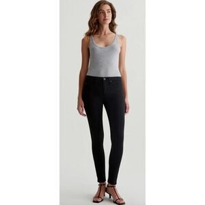 AG Adriano Goldschmied The Jegging Super Skinny Fit Black Jeans Woman's size 31R